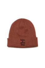 画像をギャラリービューアに読み込む, LOGO BEANIE - BROWN
