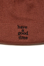 画像をギャラリービューアに読み込む, LOGO BEANIE - BROWN
