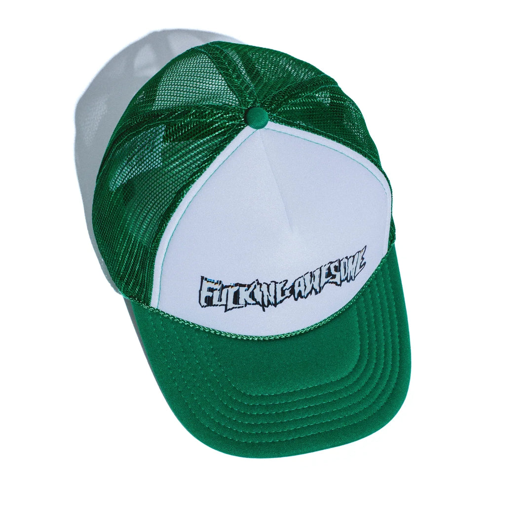 Scanner Warp Stamp Trucker Hat 25SP - Green