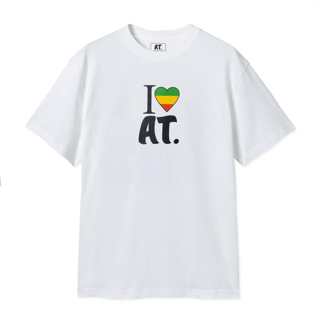 I LOVE AT. Tee - White