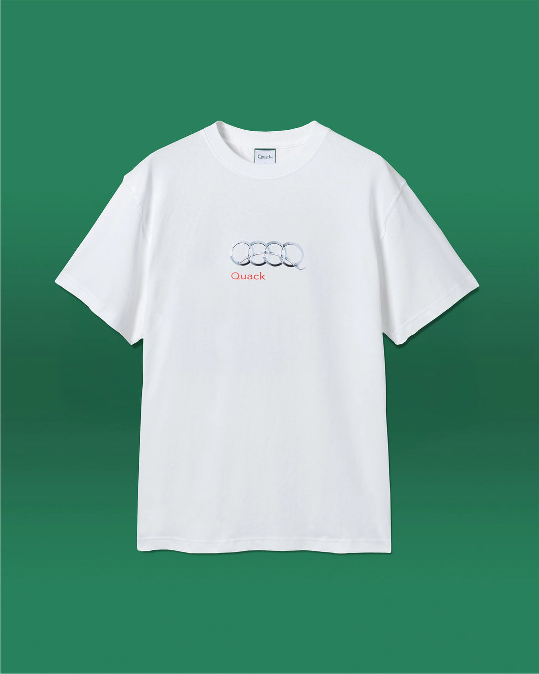 Quack Rings Tee - White